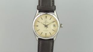 GENTLEMEN'S TUDOR PRINCE OYSTERDATE WRISTWATCH, off white dial, baton hour markers, date aperture,