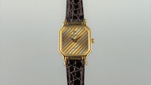 LADIES' RAYMOND WEIL WRISTWATCH, multi tone dial, gold plated, quartz.