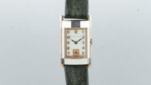 GENTLEMEN'S GIRARD PERREGAUX STEEL & ROSE GOLD WRISTWATCH, two tone case, Arabic numerals,