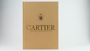 CARTIER A CENTURY OF WRISTWATCHES, approx 250 pages, original sketches of the watches.