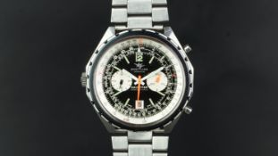 GENTLEMEN'S BREITLING NAVITIMER CHRONO-MATIC CHRONOGRAPH REF. 1806 WRISTWATCH, circular twin dial