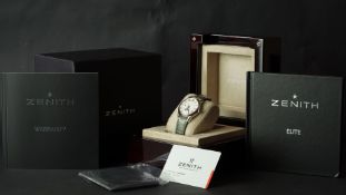 NEW & UNUSED FULL SET GENTS ZENITH ELITE ULTRA THIN MOONPHASE WRISTWATCH REF. 03.2310.692./02.