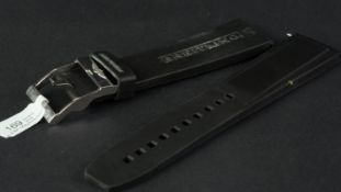 BREITLING RUBBER STRAP W/ BREITLING BUCKLE