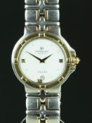 GENTLEMEN'S RAYMOND WEIL PARSIFAL WRISTWATCH, circular off white dial with Roman numerals and dot