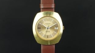 *TO BE SOLD WITHOUT RESERVE* GENTLEMEN'S LONGINES ADMIRAL AUTOMATIC WRISTWATCH, circular champagne