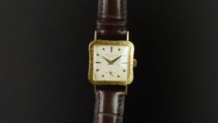 VINTAGE PATEK PHILIPPE, case dial with arrow hour markers, subsidiary seconds dial, 26mm textured