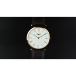 GENTLEMEN'S GOLD PLATED LONGINES LE GRAND CLASSIQUE QUARTZ WRISTWATCH, ref 42875702, circular