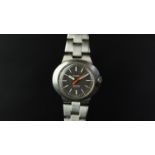 LADIES' STAINLESS STEEL OMEGA GENEVE DYNAMIC AUTOMATIC WRISTWATCH, ref TOOL-102, oval 30mm stainless