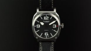 CHRISTOPHER WARD C11 CSL MK1 AUTOMATIC, circular black dial with large luminous hour 3,6,9,12 and