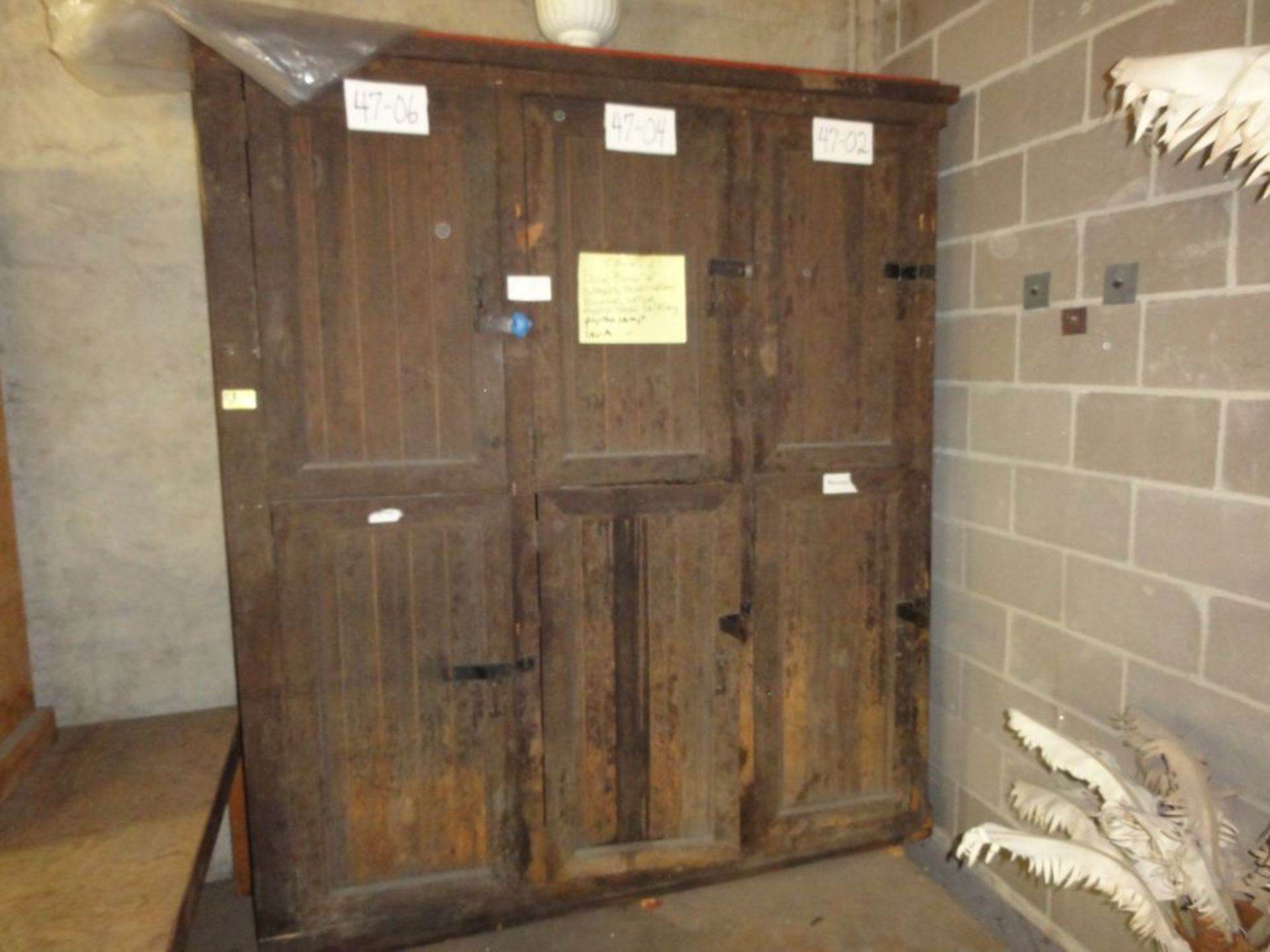 Large Vintage Storage Cabinet
