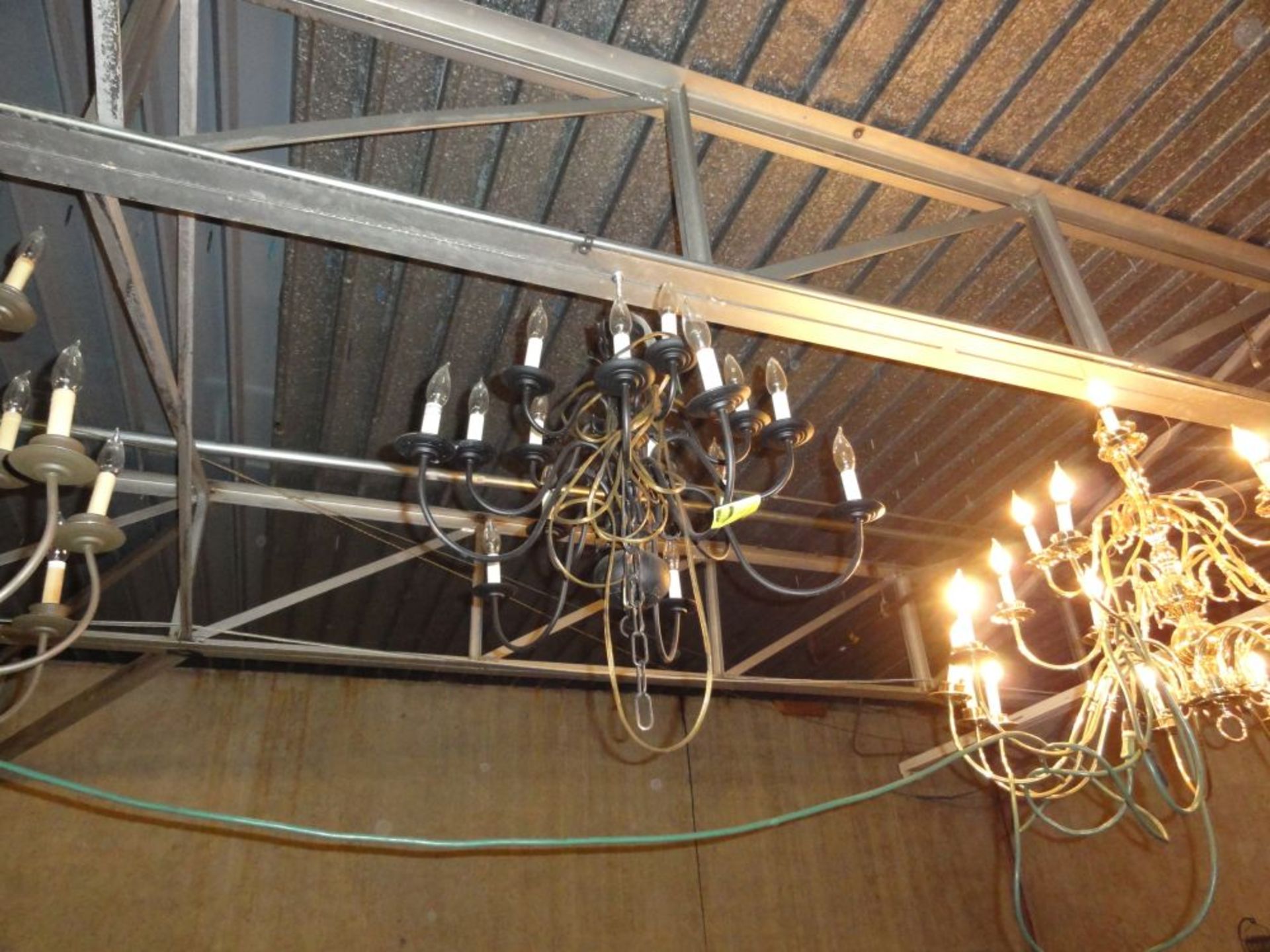 15-Light Black Chandeliers