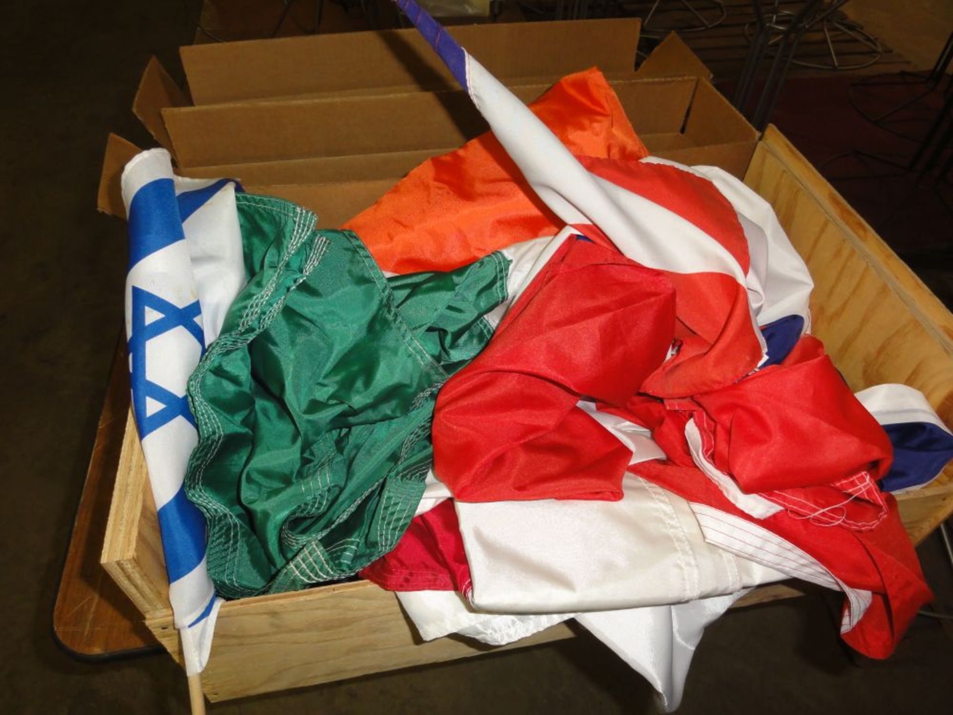 Box of Country Flags