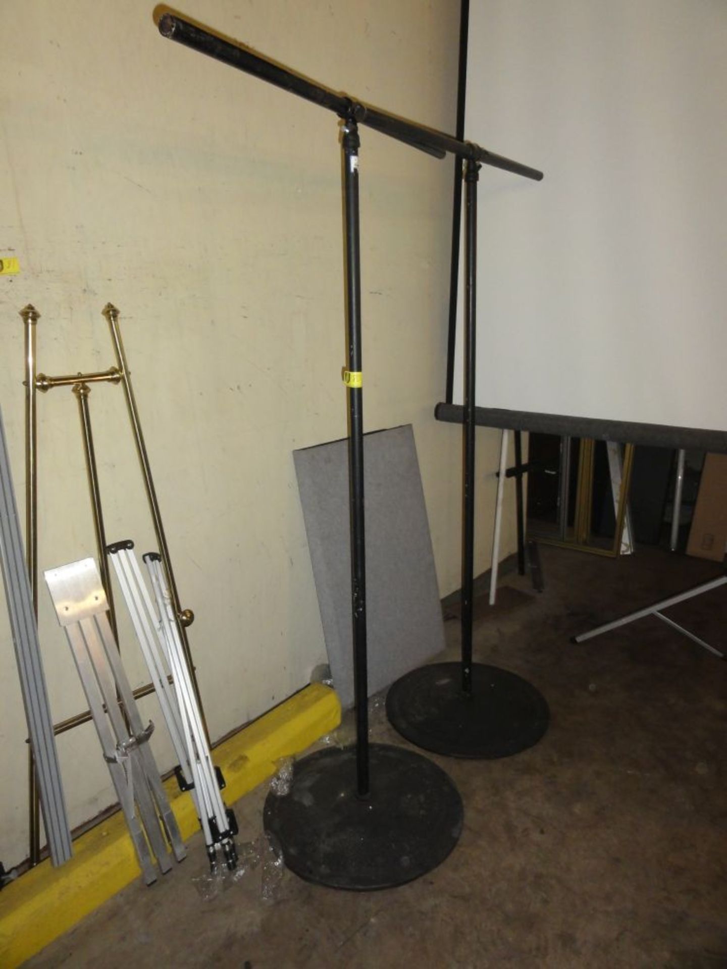 T-bar Light Stands, Weighted