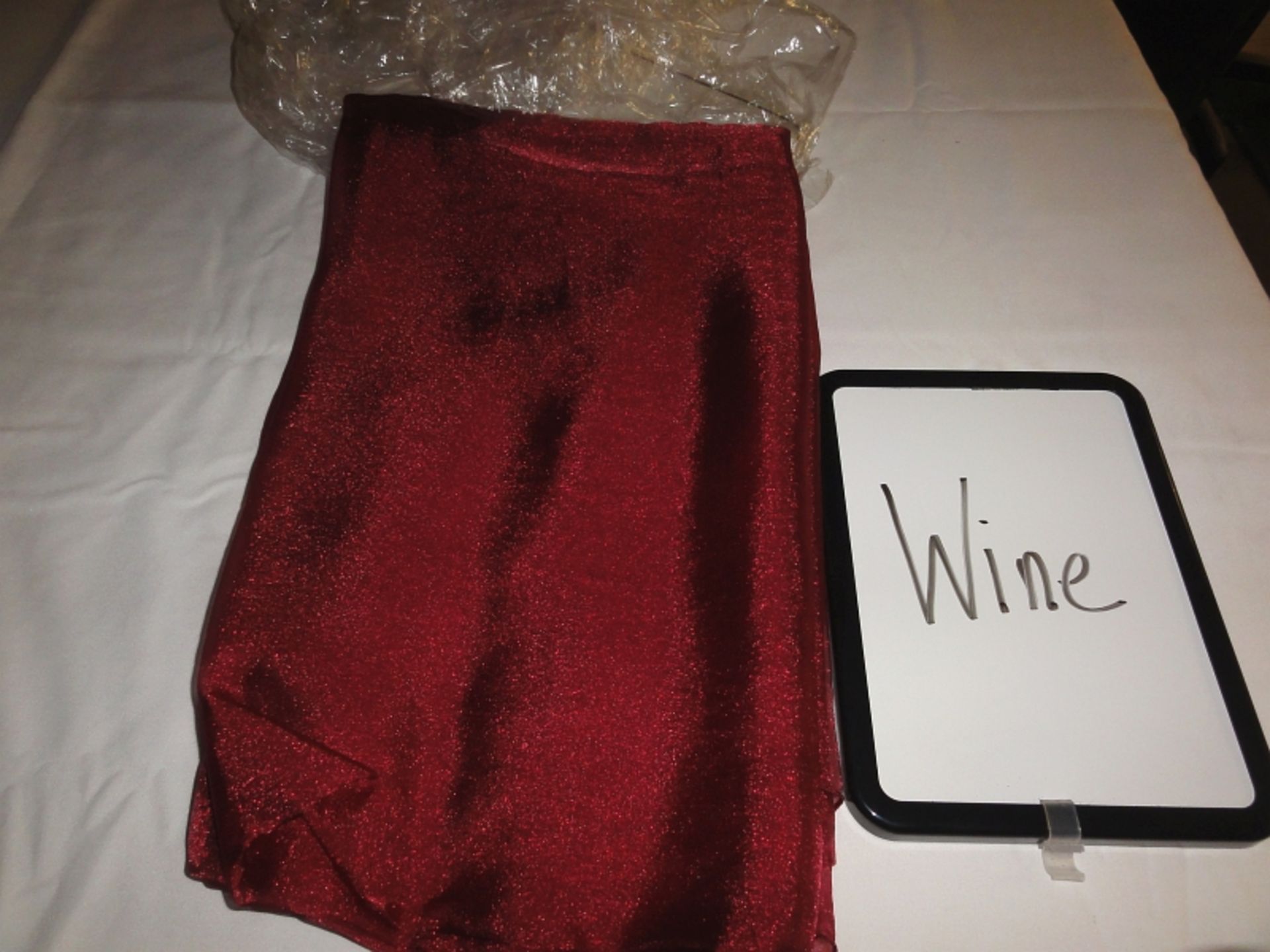 LINEN, ORGANZA WINE Various Sizes including: