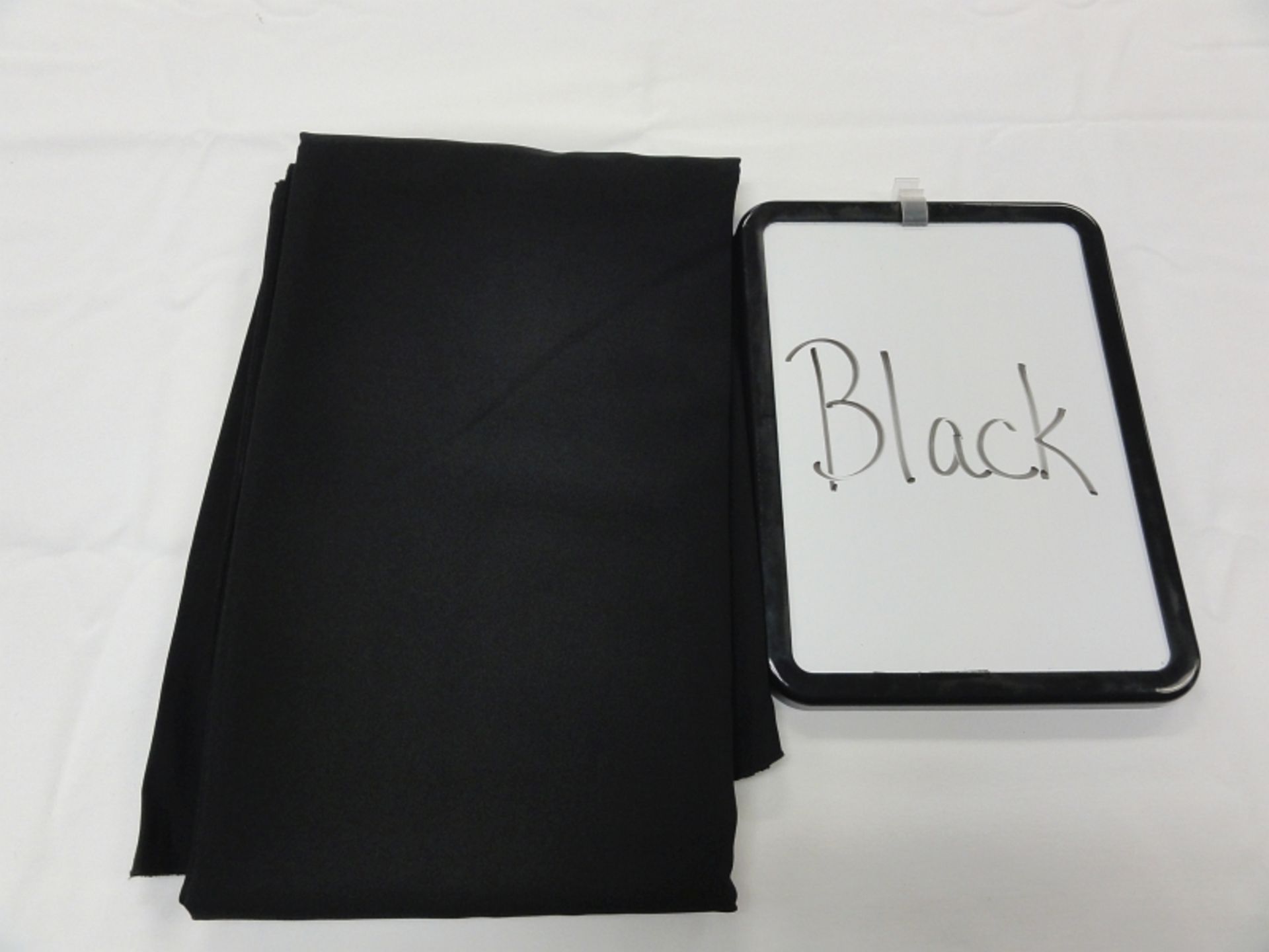 LINEN, SCUBA BLACK 6' TABLE FORM