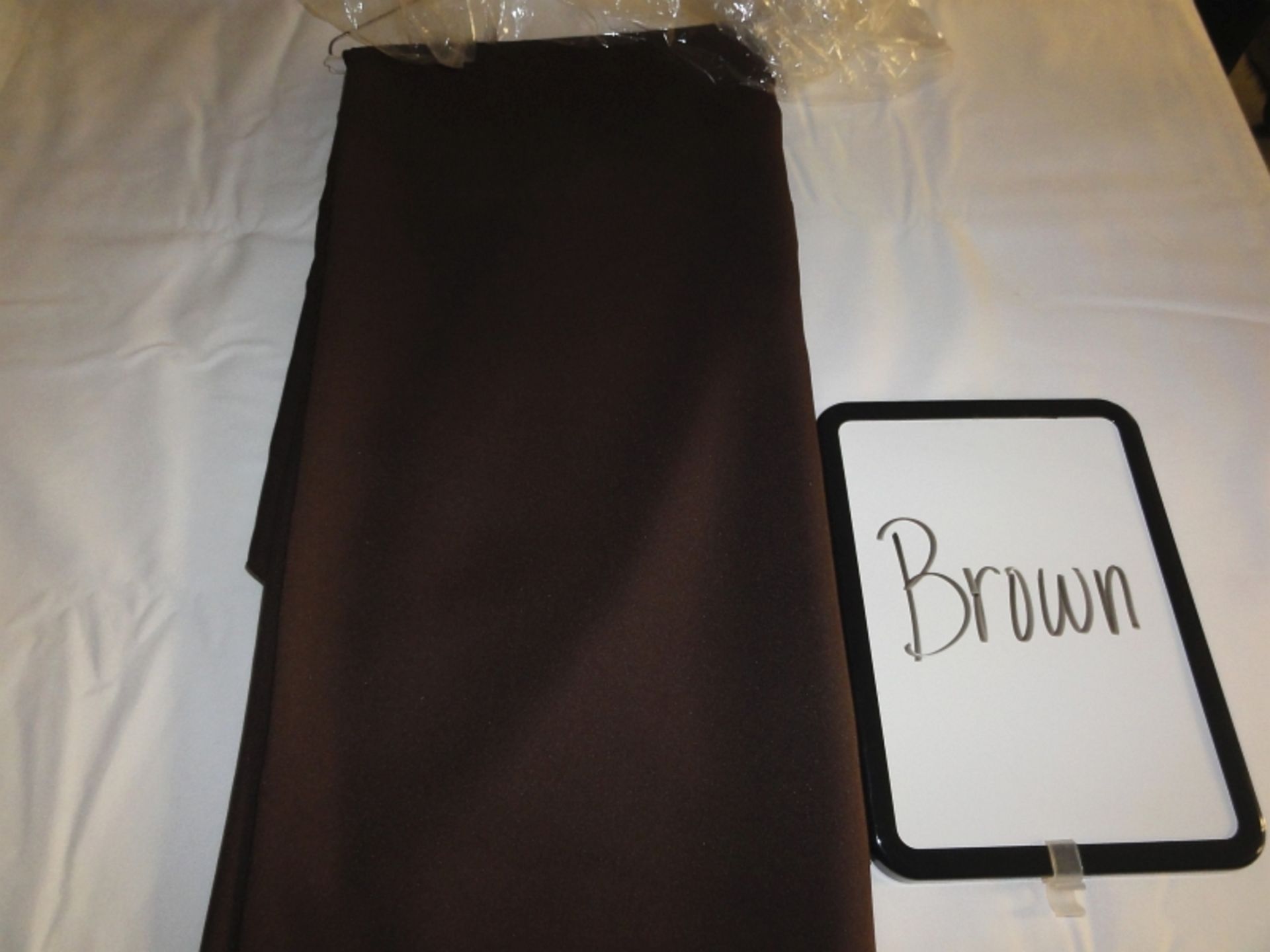 LINEN, POLY BROWN Various Sizes including: