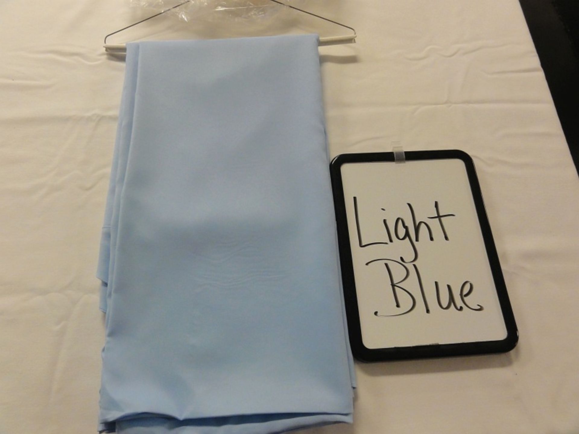 LINEN, POLY LIGHT BLUE 17" X 17" NAPKIN- Lot of 269