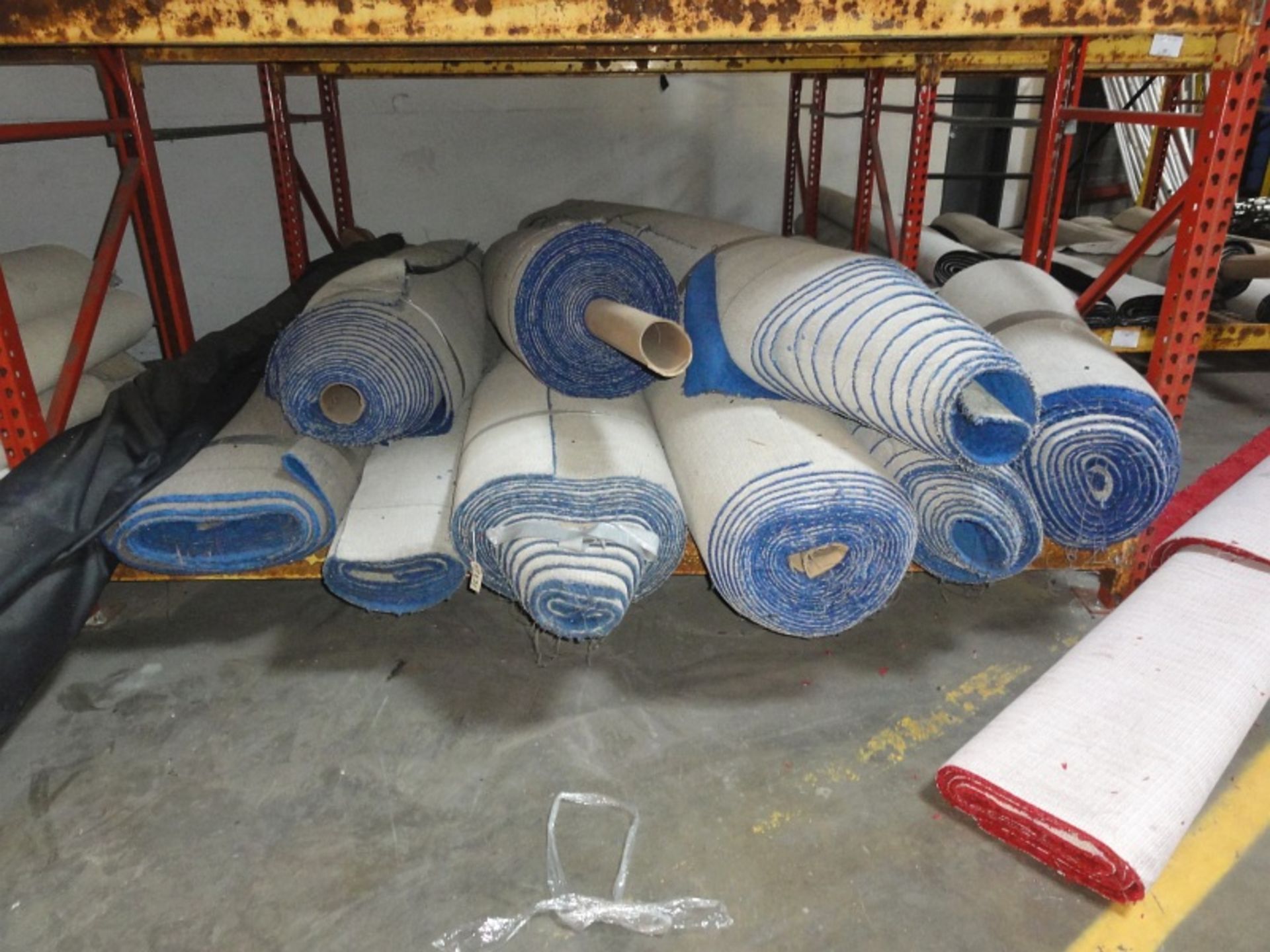 CARPET, ROLLS, BLUE, 12' X 100'