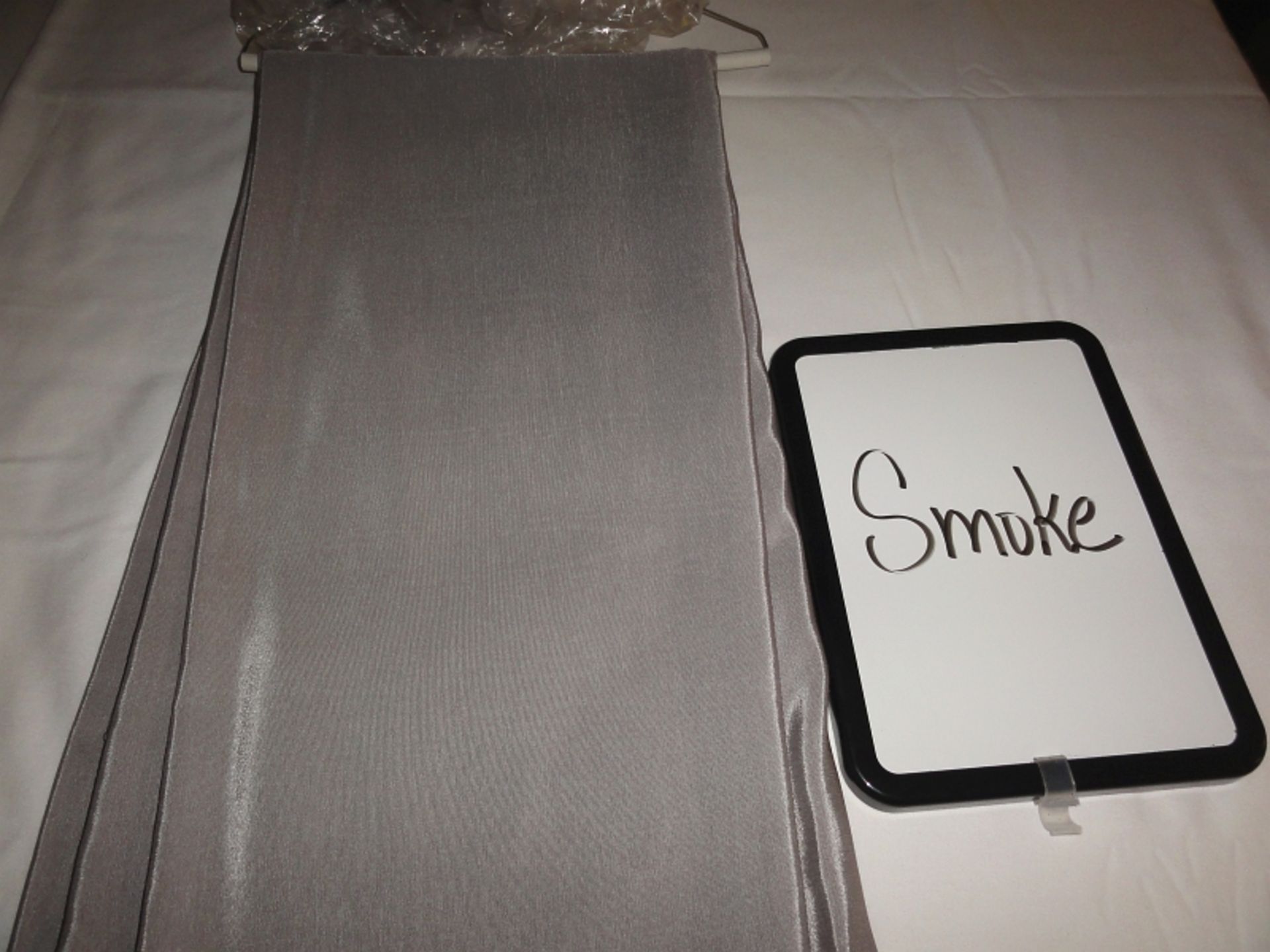 LINEN, BENGALINE MOIRE SMOKE, Various Sizes including: