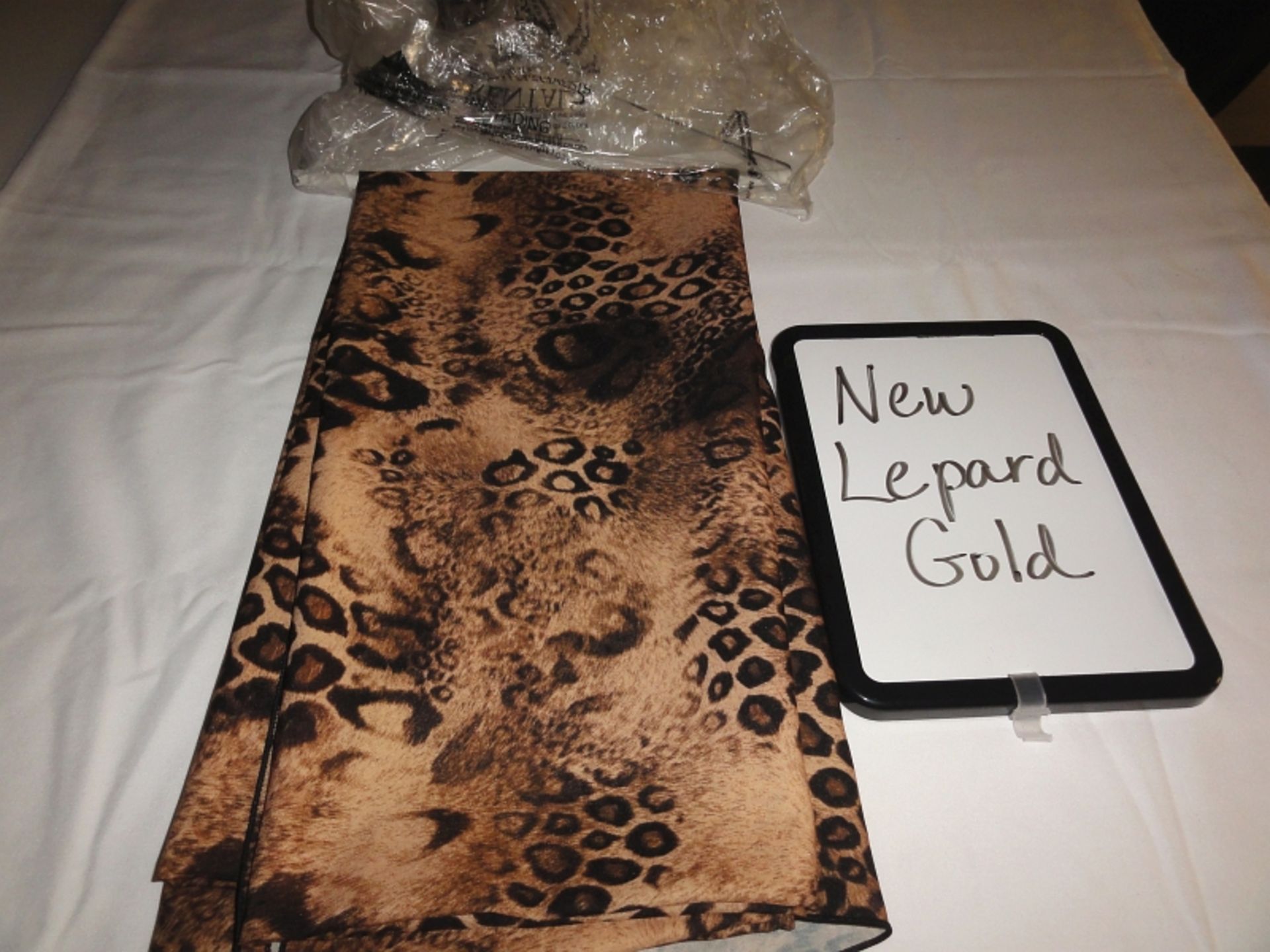 LINEN, NEW LEOPARD GOLD, Various Sizes including: