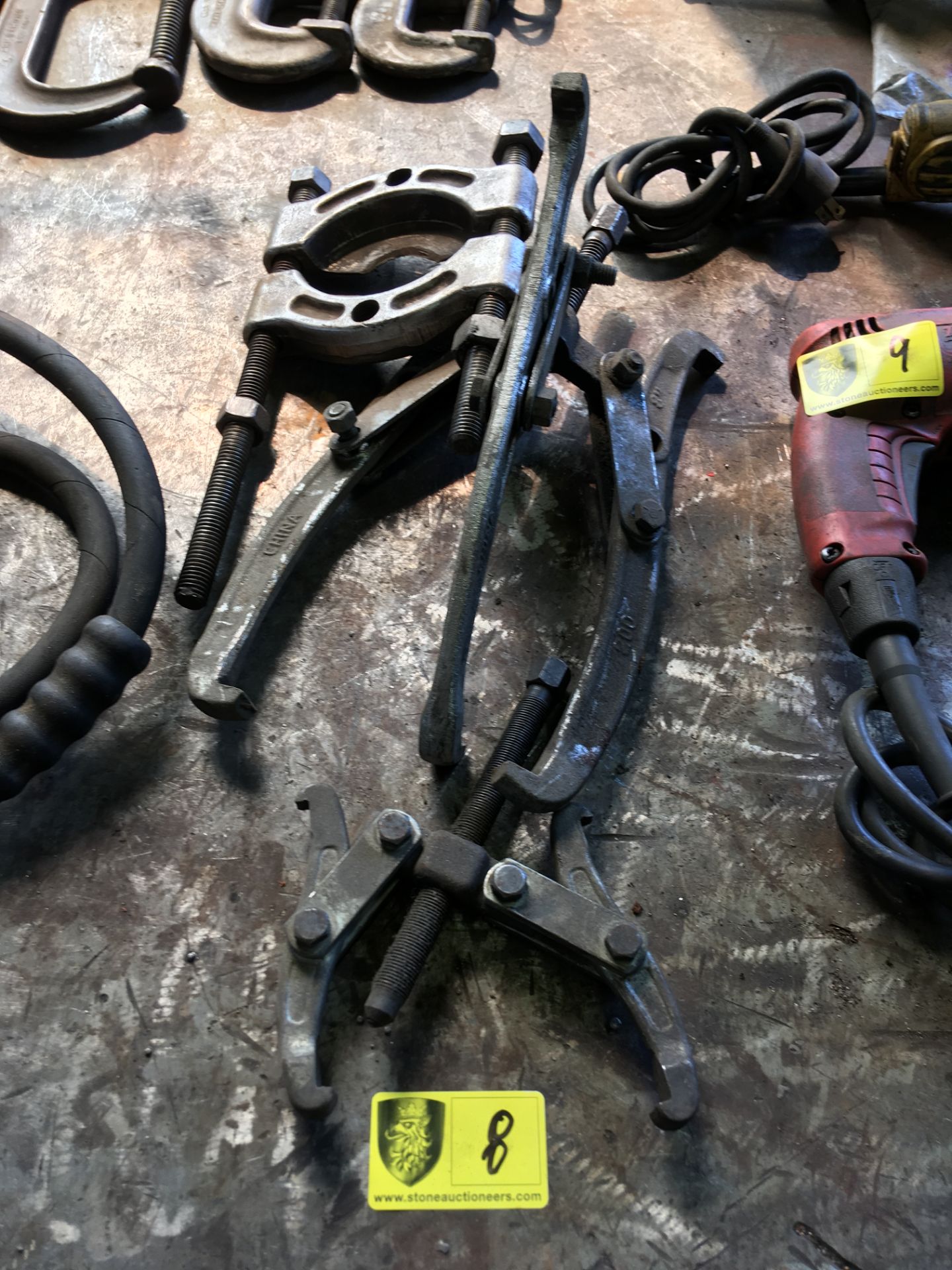 Lot of Gear Pullers