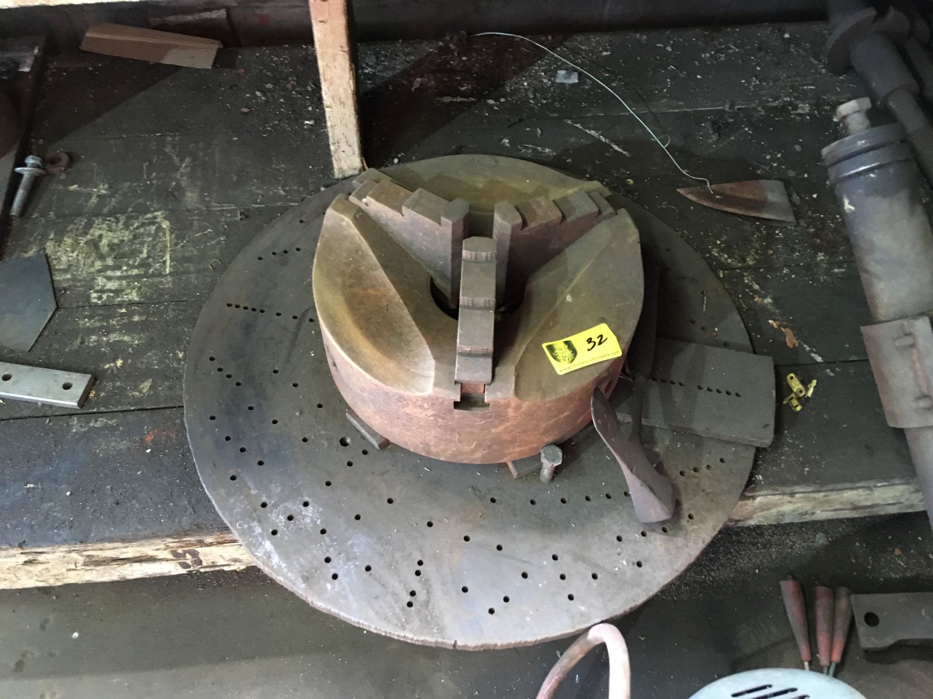 3-jaw Chuck Spin Fixture