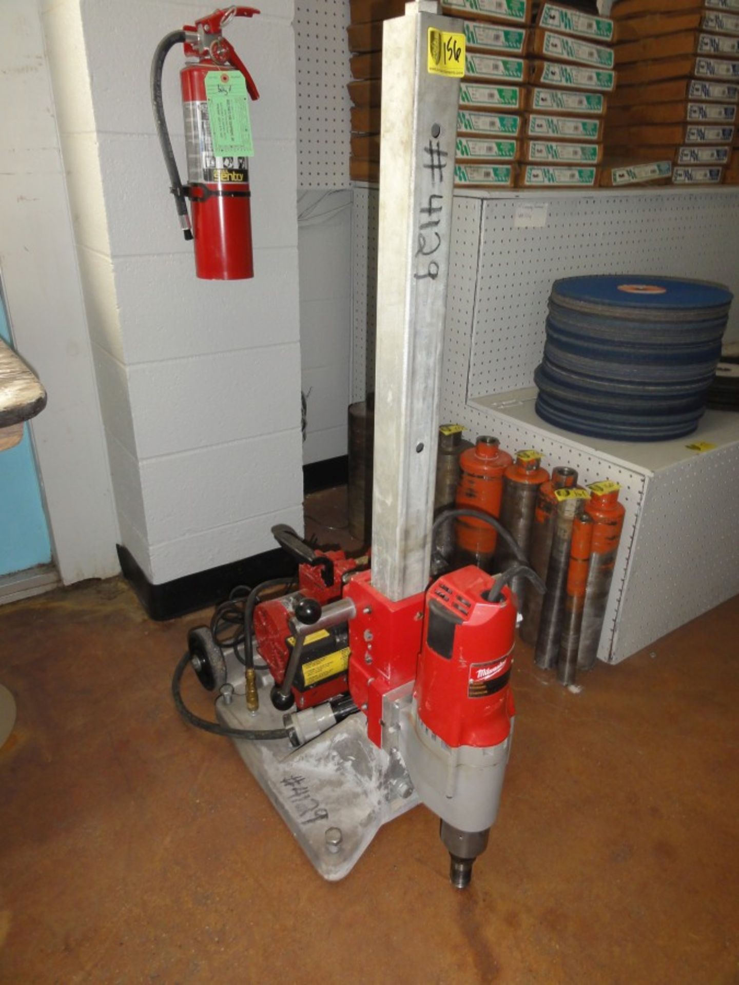 Milwaukee Core Drill w/ Vacuum Pump,