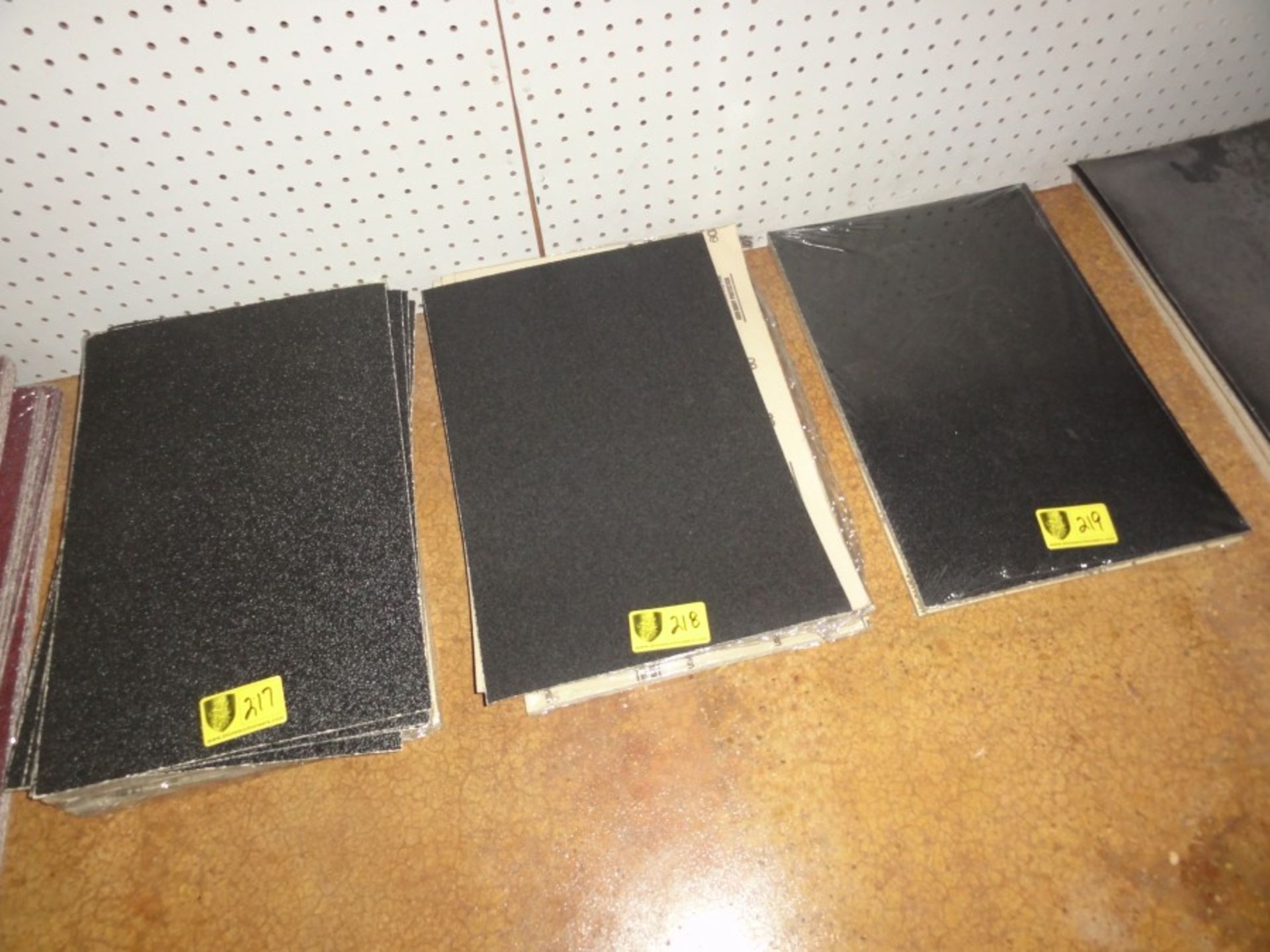 Pieces of 12x18 Orbital Sanding Paper, 60 grit