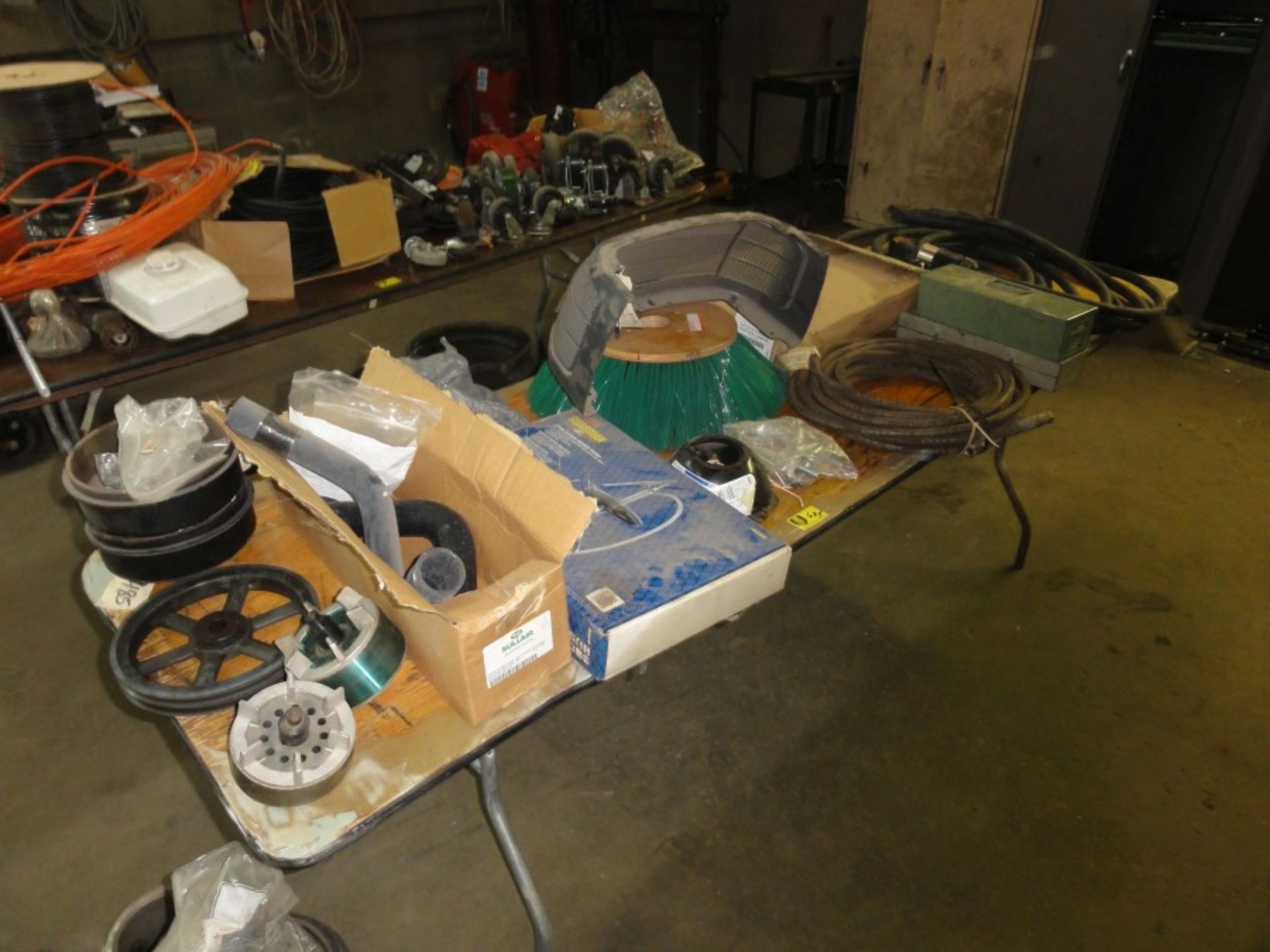 Table Lot of Parts