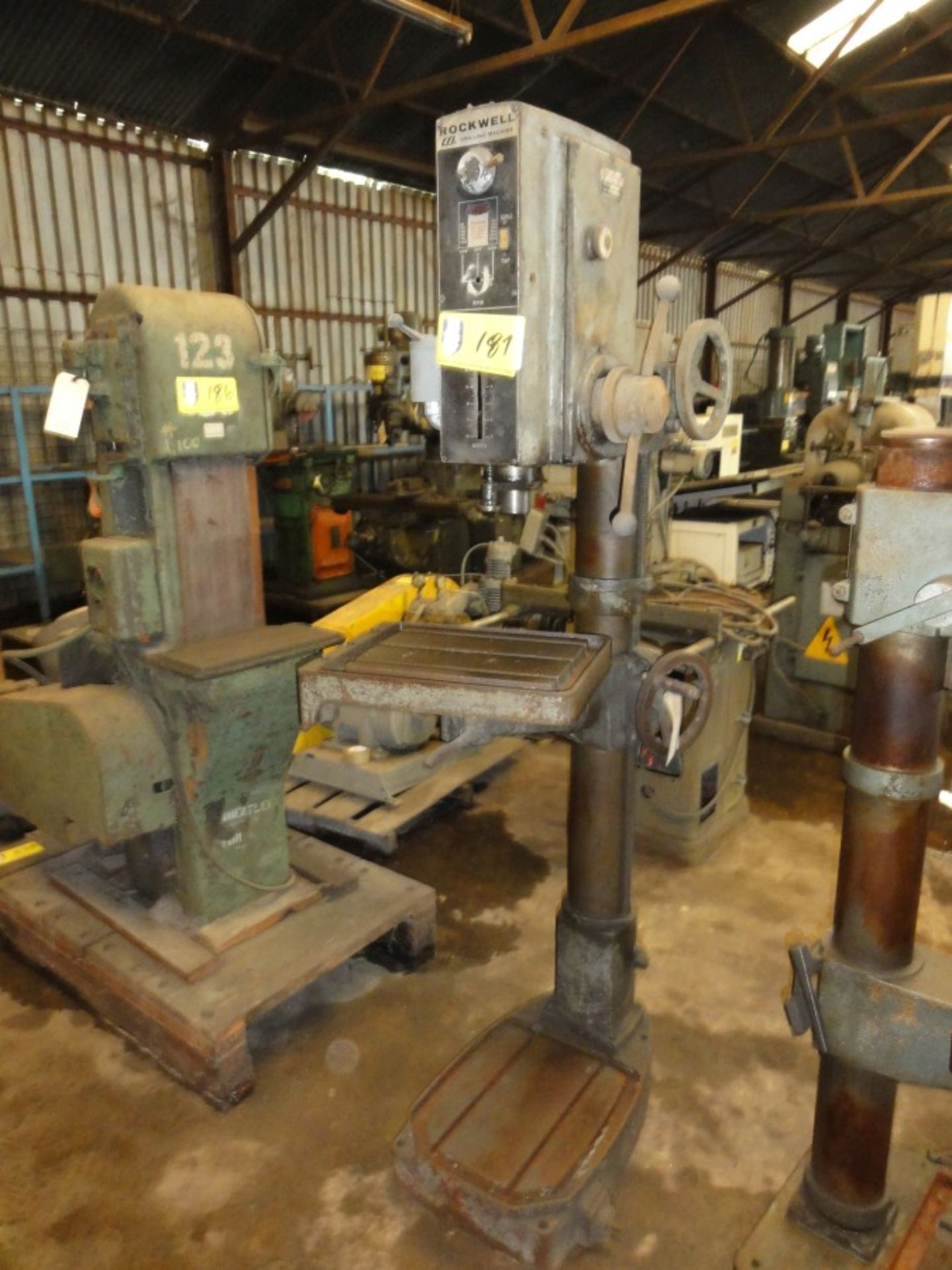 Rockwell Geared Head Drill,