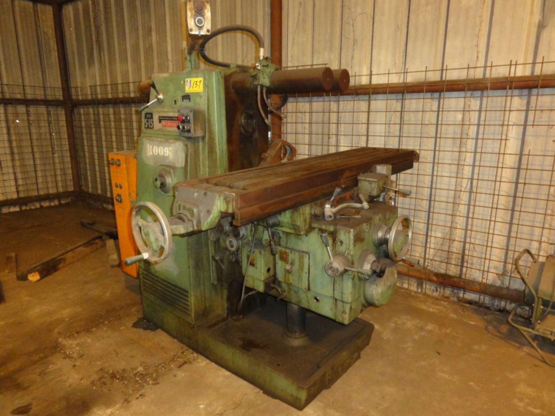 Kearney & Trecker Horizontal Mill, Mdl 315S-15