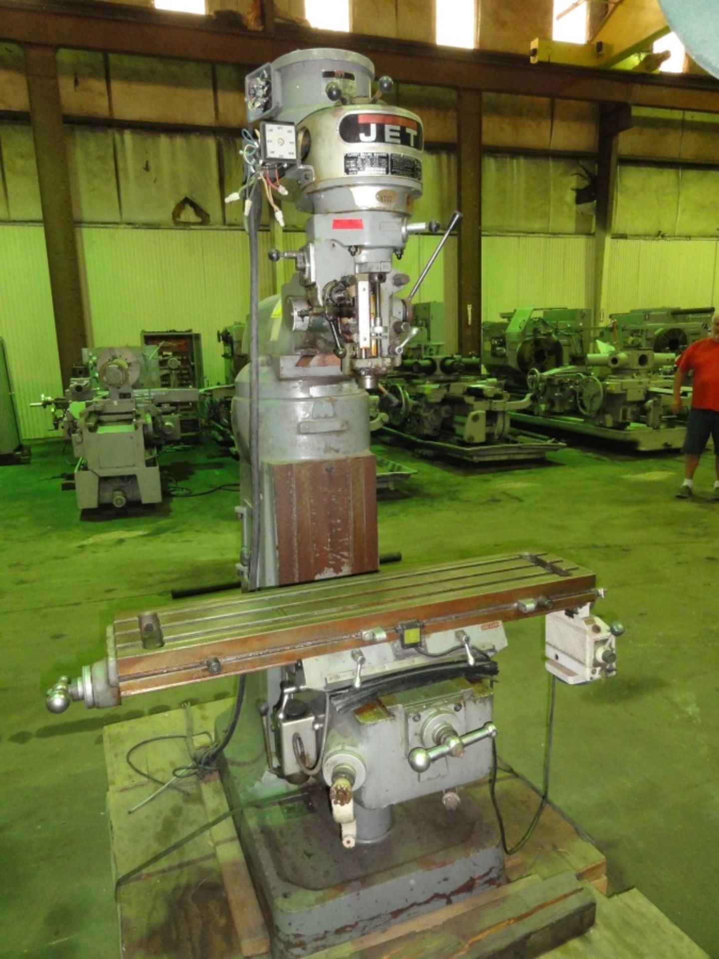 Jet Vertical Mill, Mdl JTM-1,