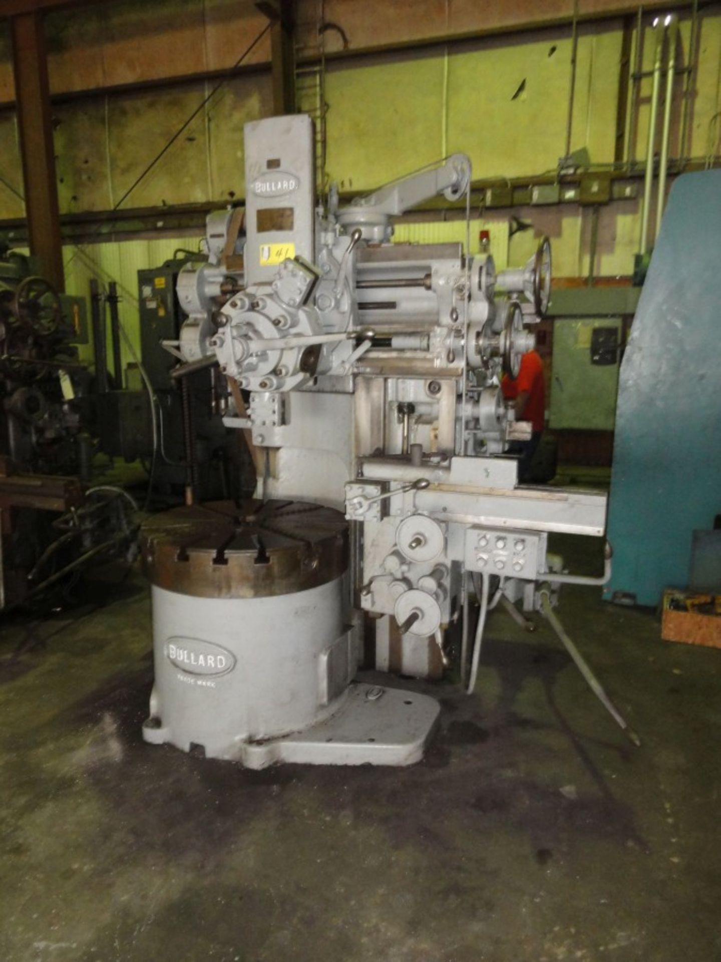 Bullard Vertical Turret Lathe, 36" 4-jaw Table, - Image 2 of 2