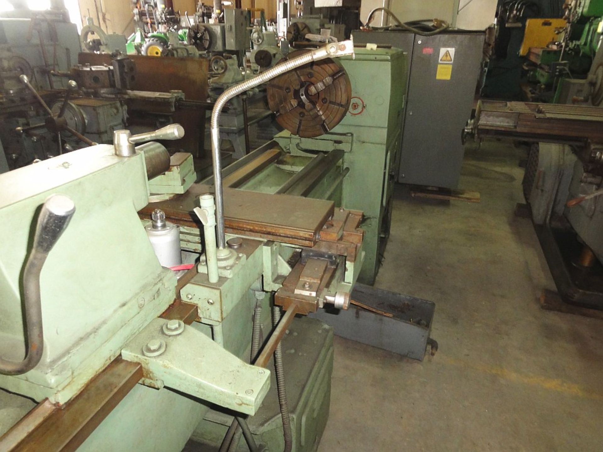 Mighty Turn Gap Bed Lathe, MDL 218096, - Image 4 of 4