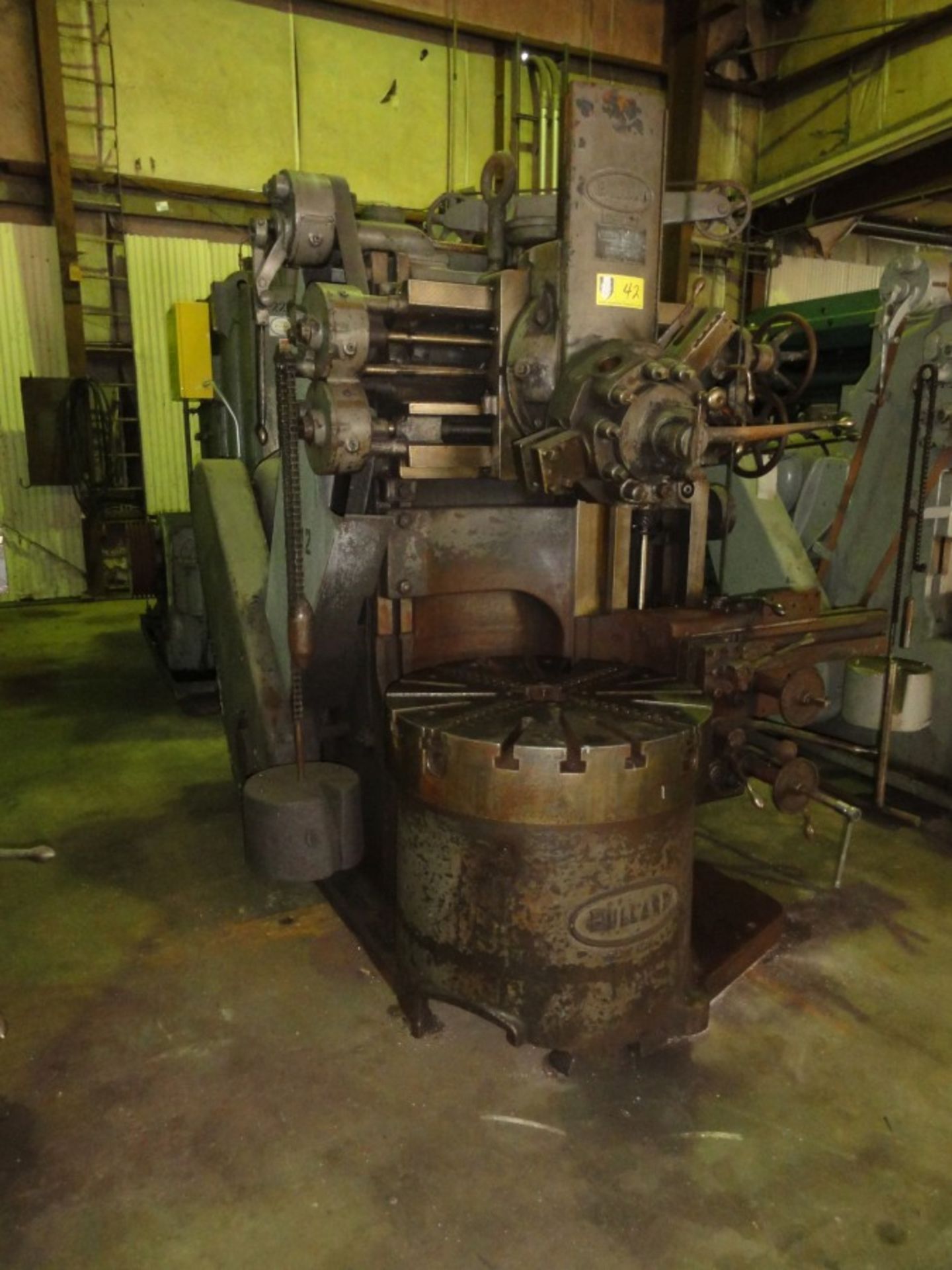 Bullard Vertical Turret Lathe, 36" 4-jaw Table, - Image 2 of 2