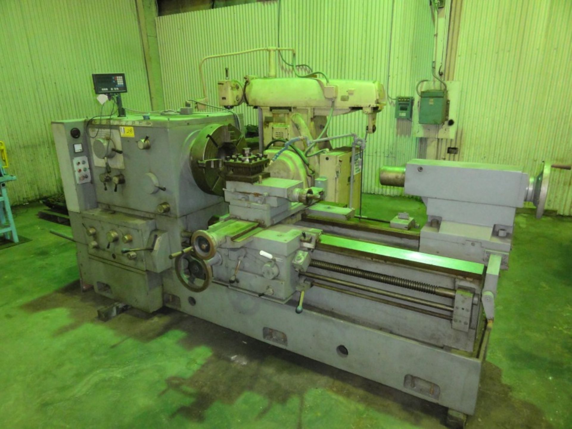 Gurutzpe Hollow Spindle Gap Bed Lathe, 24" x 56",