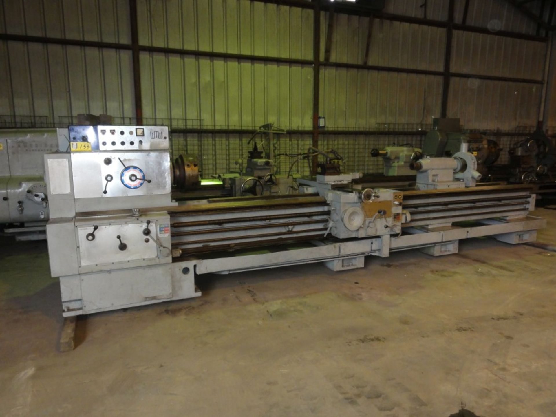 Niles Lathe, 26" x 168",