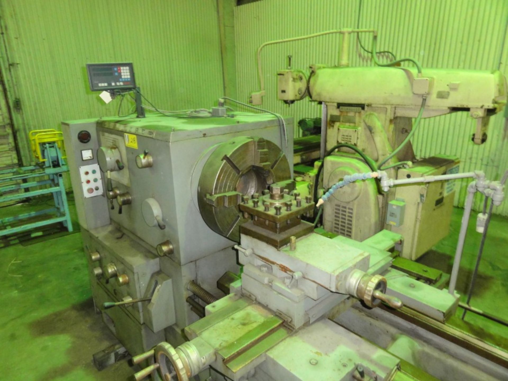 Gurutzpe Hollow Spindle Gap Bed Lathe, 24" x 56", - Image 3 of 4