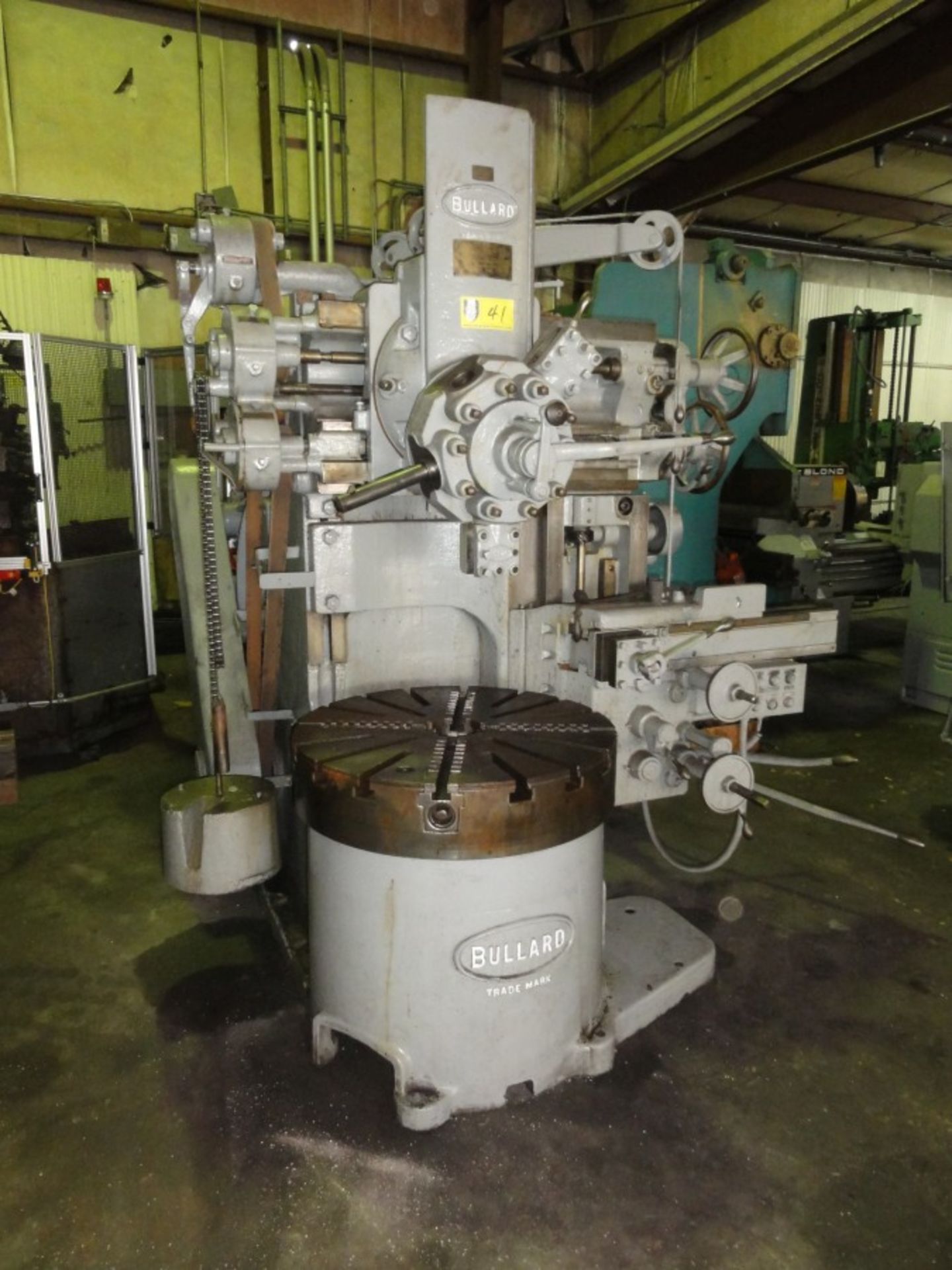 Bullard Vertical Turret Lathe, 36" 4-jaw Table,