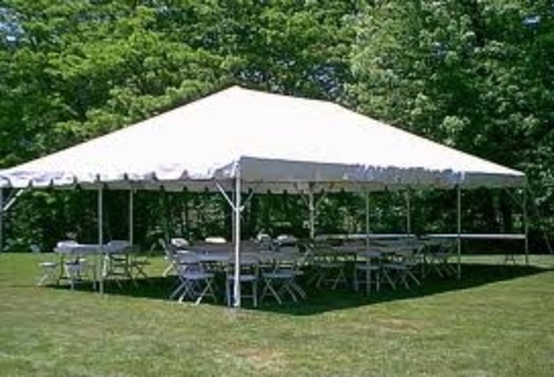 16 x 32 Anchor Fiesta Tent, White, Grade B,