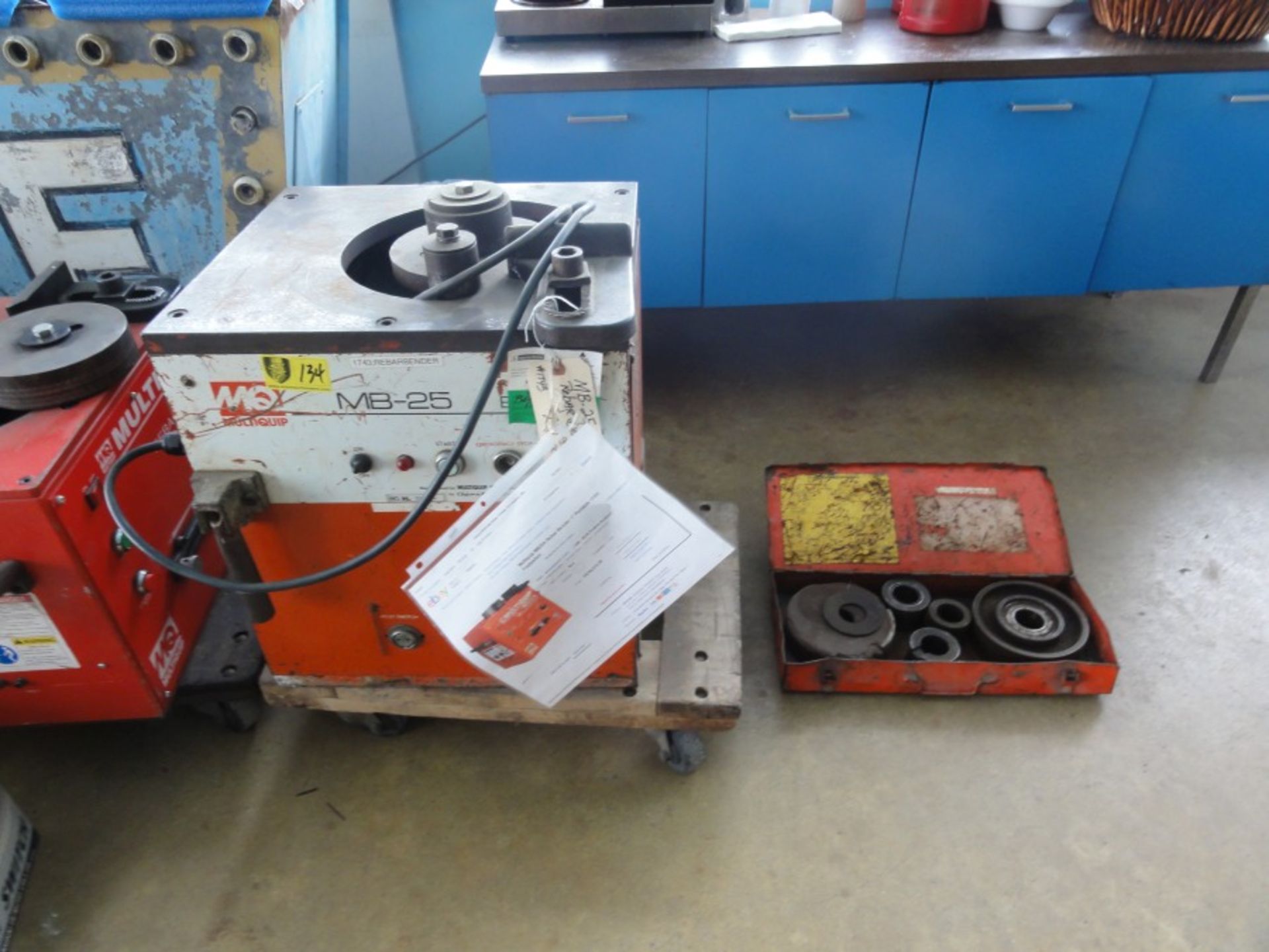 MQ Rebar Bender, Mdl MB25, 1"