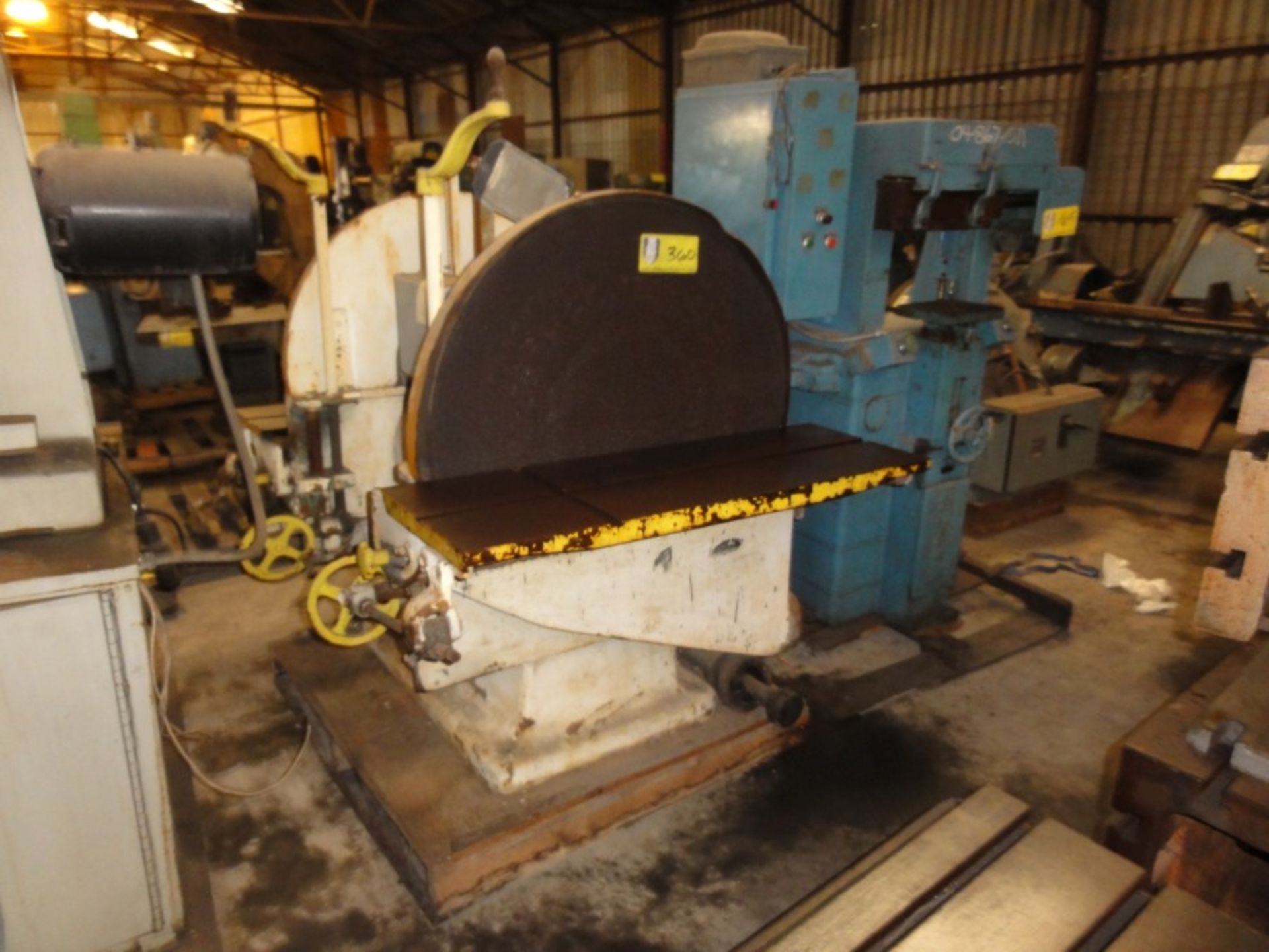 Wysong Double Opposed Disc Sander,