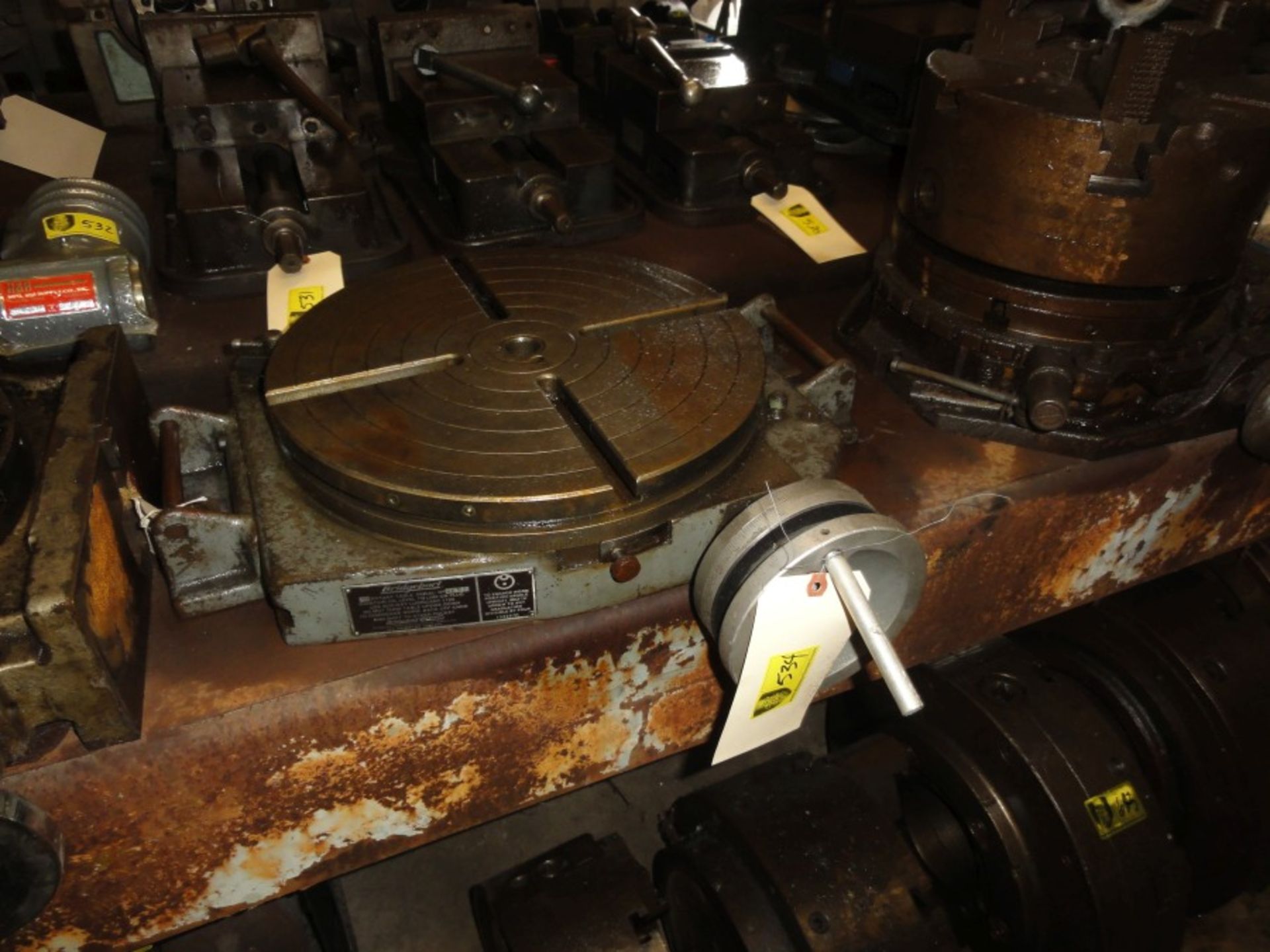 15" Bridgeport Rotary Table