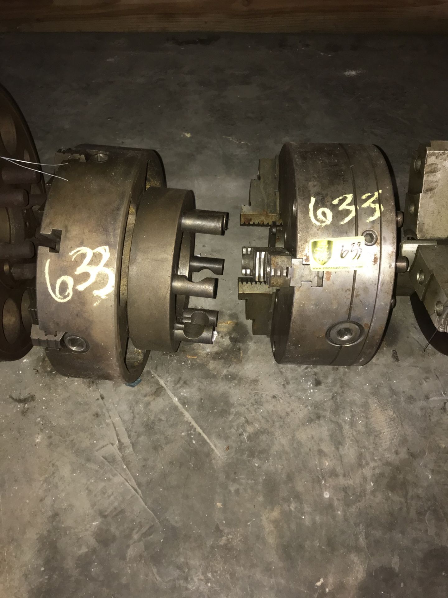 12" 4-jaw Chucks, D-8 & D-6 - Image 2 of 2