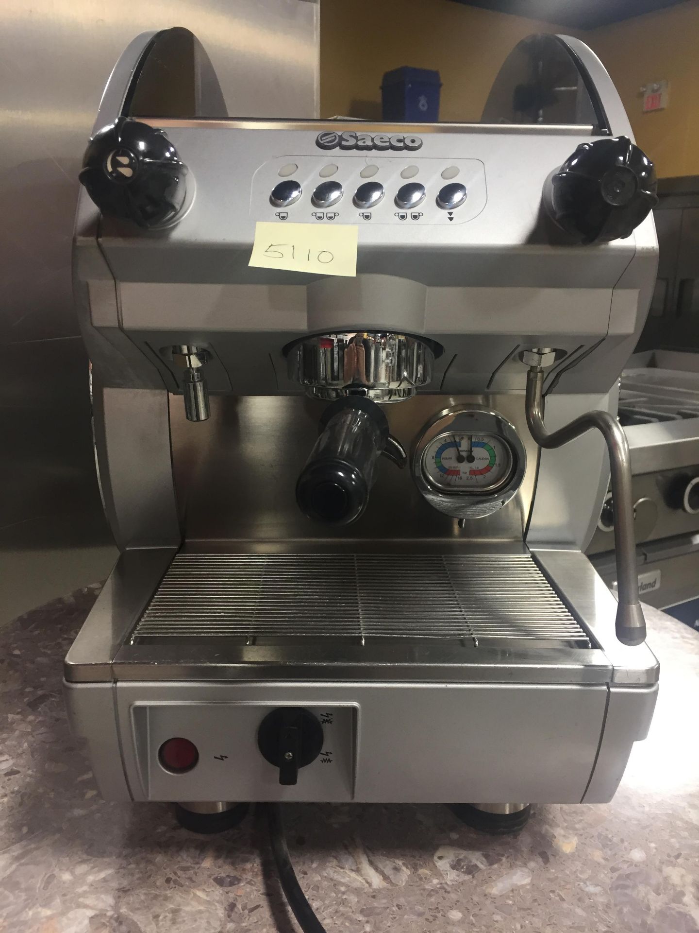 Saeco AROMA SE100 Espresso Machine, Single head, Manual operation