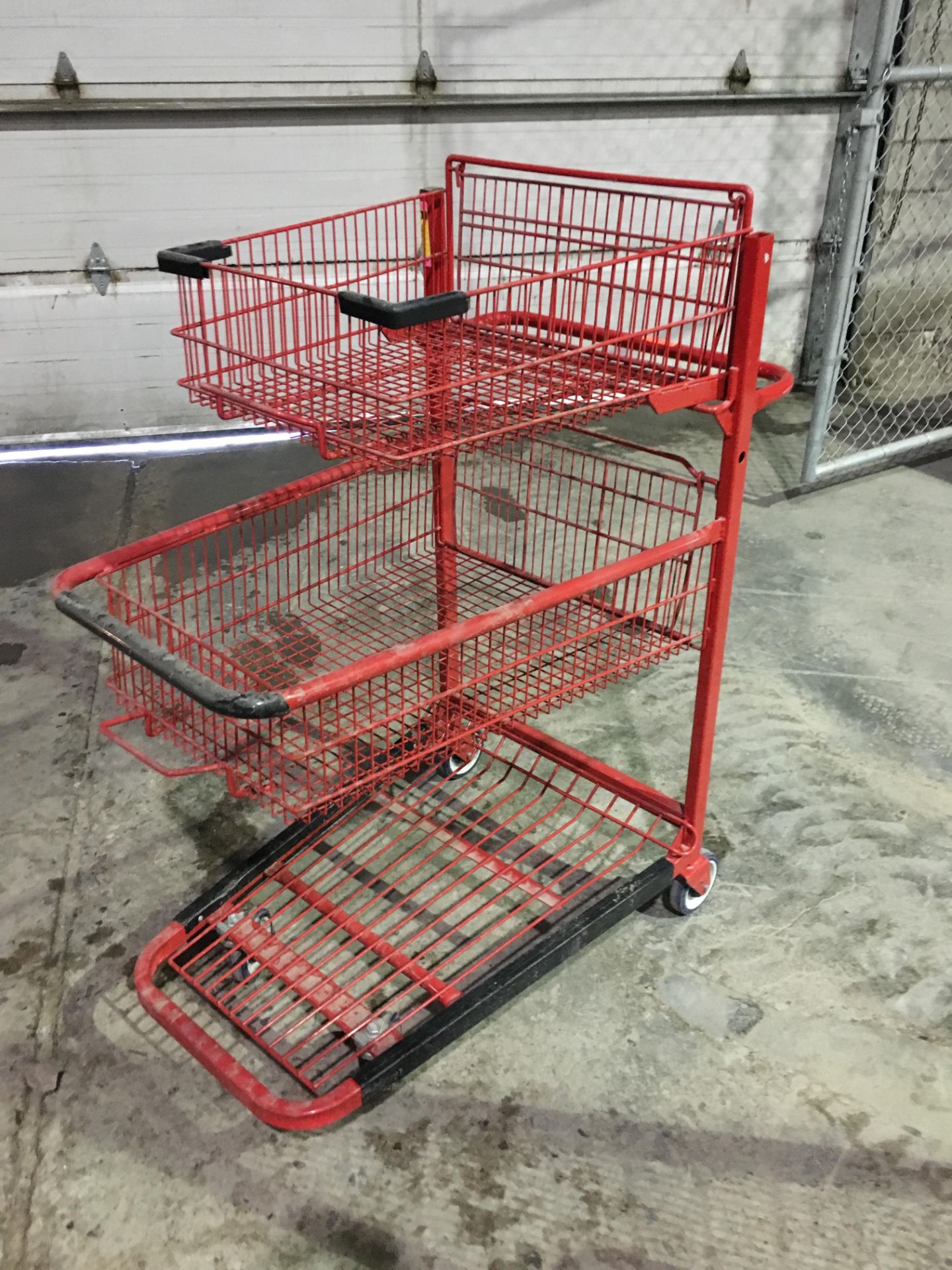 Red Shopping Cart - Image 3 of 3