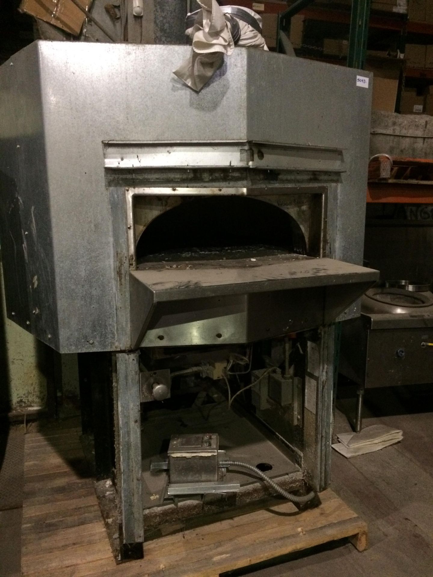Woodstone Wood and Natural Gas Brick Pizza Oven, WS-MS-5-WG-NG
