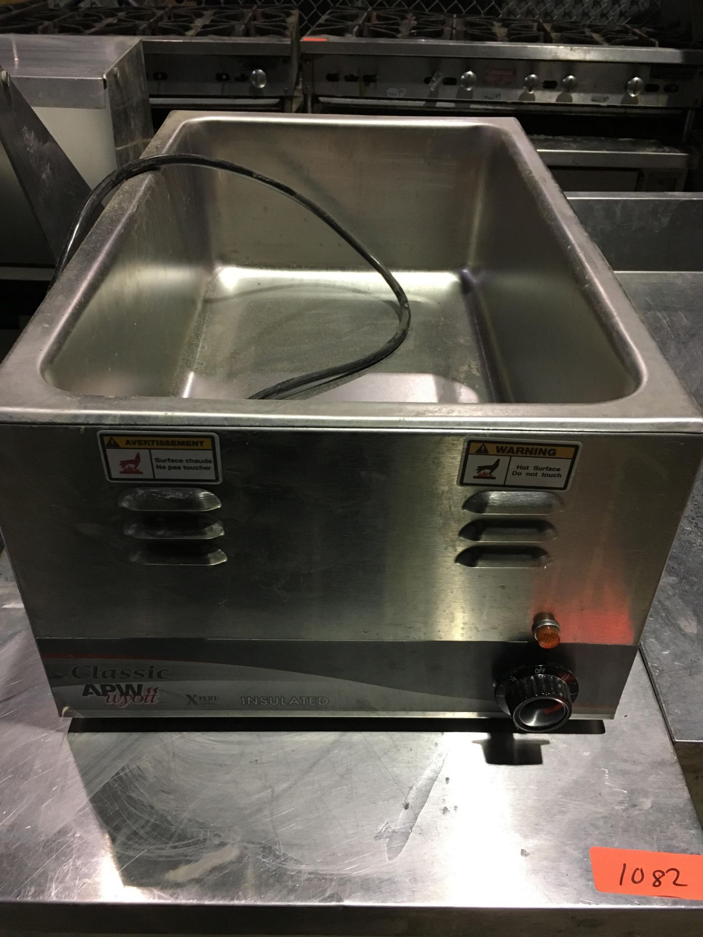 APW Food Warmer - Condition Unknown, Removed Working
