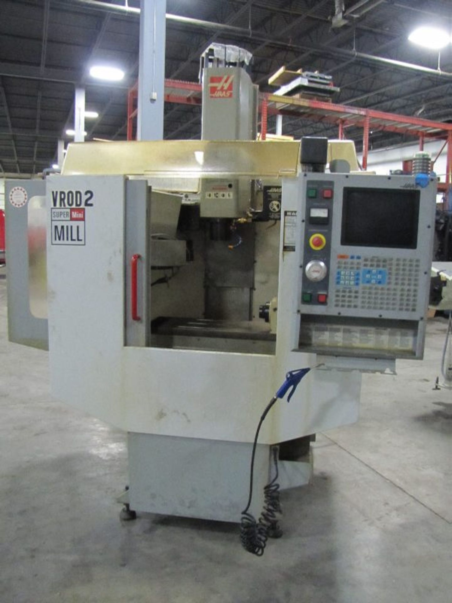 HAAS Super Mini Mill Vertical CNC Mill, S/N: 30363 Mfg. 12/02, HAAS CNC Control, Table Size 12” X - Image 7 of 9