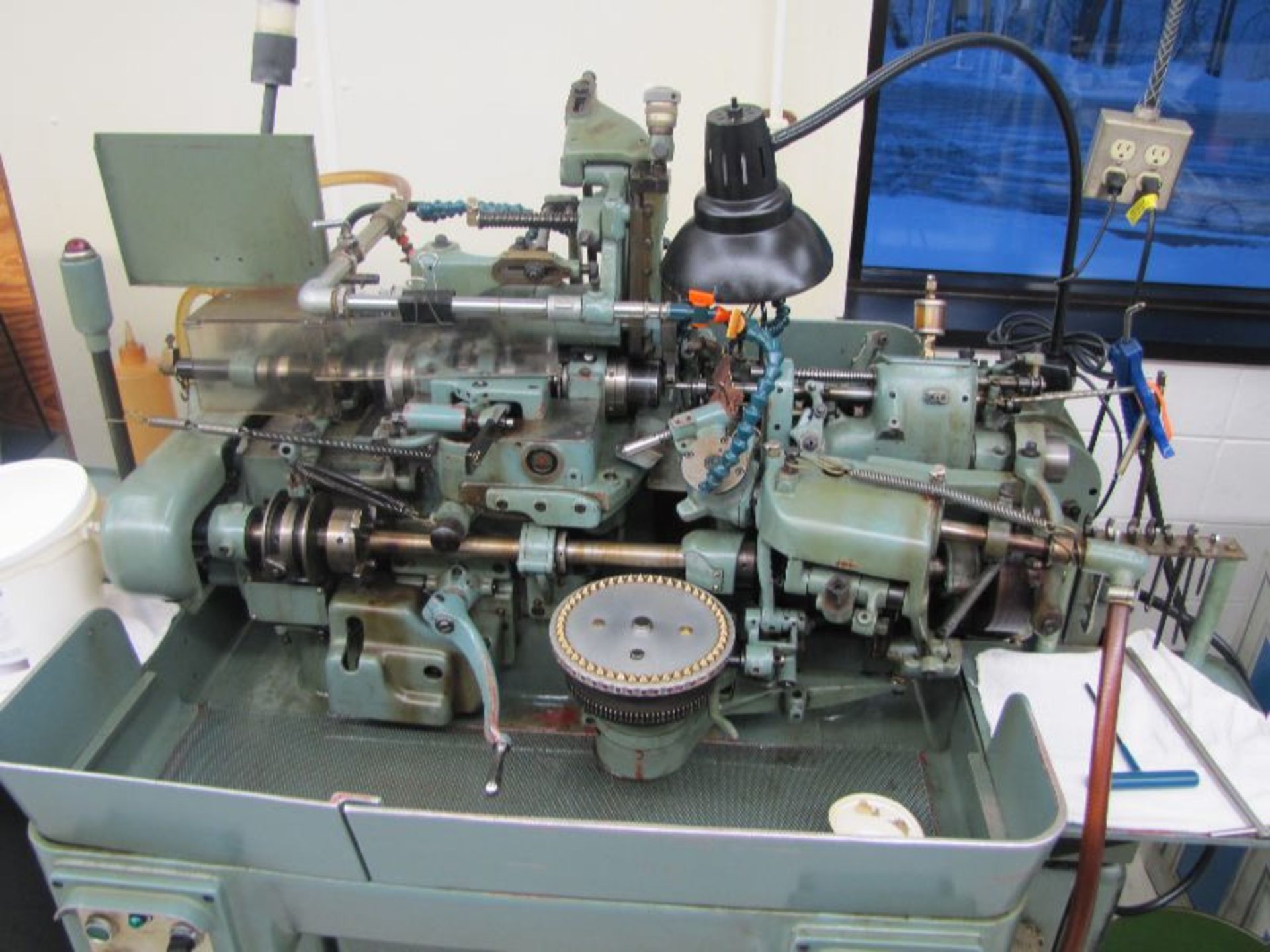 Nomura Type NS-PS 1022 Pneumatic Secondary Chucking Machine, S/N: 821621?, Bar Capacity Dia. 0. - Image 3 of 3